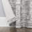Sun Zero Parrish Distressed Grid Thermal Extreme 100% Blackout Grommet Curtain Panel-55980606-55980607