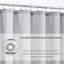 Très longue doublure de rideau de douche imperméable 71 po x 79 po-124568862