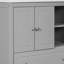 Base de meuble-lavabo 30 po seulement, structure en bois massif, armoire de rangement de salle de bain avec portes et tiroirs-102308796