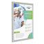 M&T Displays Silver 11x14 Aluminium Snap Poster Frame – 0.59″ Profile Wall-Mount Front-Loading Display Frame with Anti-Glare Cover for Posters, Documents & Certificates - 10 Pack
