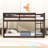 Twin Over Twin Bunk Bed With Versatile Storage And Ladder-1909560332