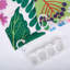 Rideau de douche floral avec crochets inclus-1108450523