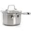 Casserole en acier inoxydable de 2 pintes Martha Stewart Everyday Midvale en argent