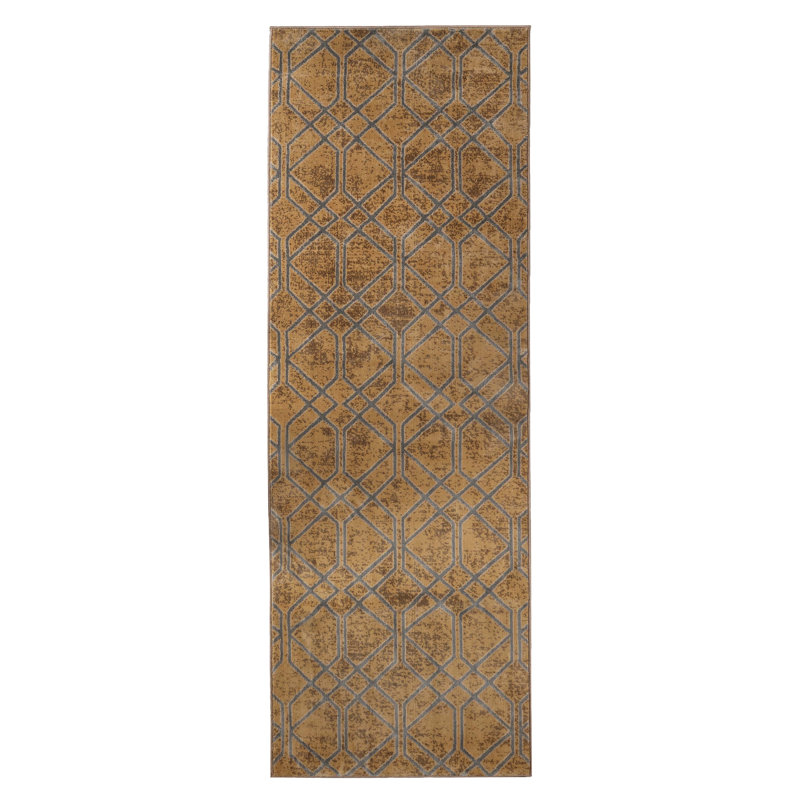 Tapis 100% polypropylène Raya, Tapis de couloir 2 pi 7 po x 8 pi