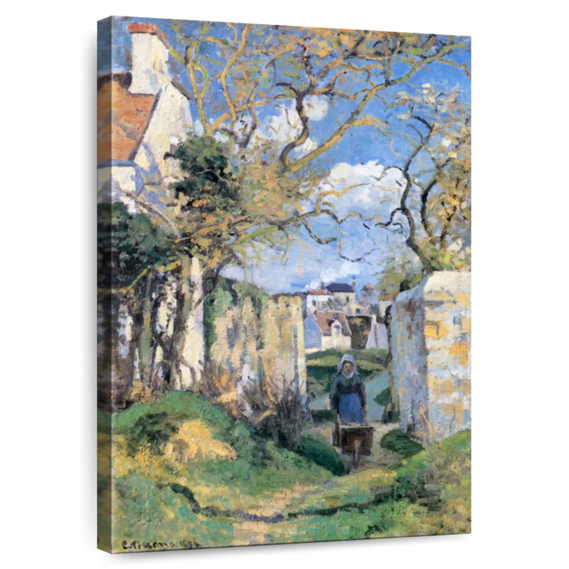 Paysage d'Alvord de Pontoise, 1874, H 51 po x l 34 po