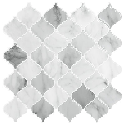 Carreau de mosaïque auto-adhésif en vinyle 12 po x 12 po
