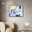 "Pastel Diamonds Canvas", art mural abstrait coloré par Art Remedy-104333970-104333972