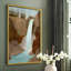 Turquoise Falls II, reproduction encadrée - bois massif-787486950