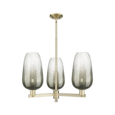 Godalming - 3 Light Stem Hung Chandelier