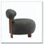 Fauteuil d'appoint en tissu Bouble-1886280471