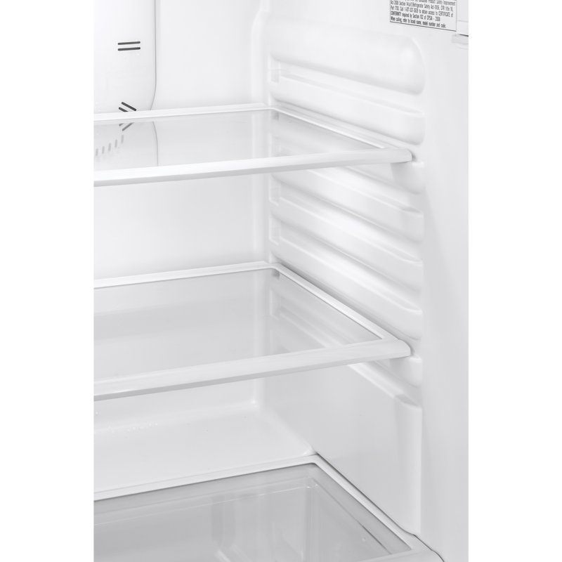 24" Black Energy Star Top Freezer Refrigerator