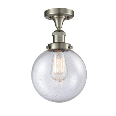 Adelaida Glass Semi Flush Mount