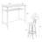 5-Piece Kitchen Counter Height Table Set Bar Table with 4 Chairs Sturdy Wood Frame Space-Saving Design for Dining, Kitchen & Breakfast Nook Easy Assembly-2004301399