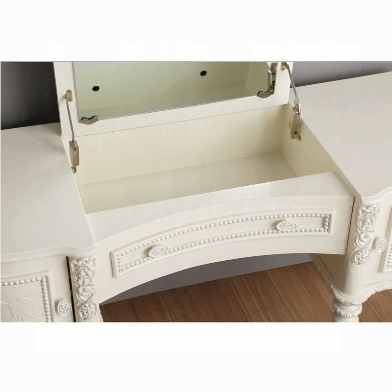 Bureau de coiffeuse avec miroir