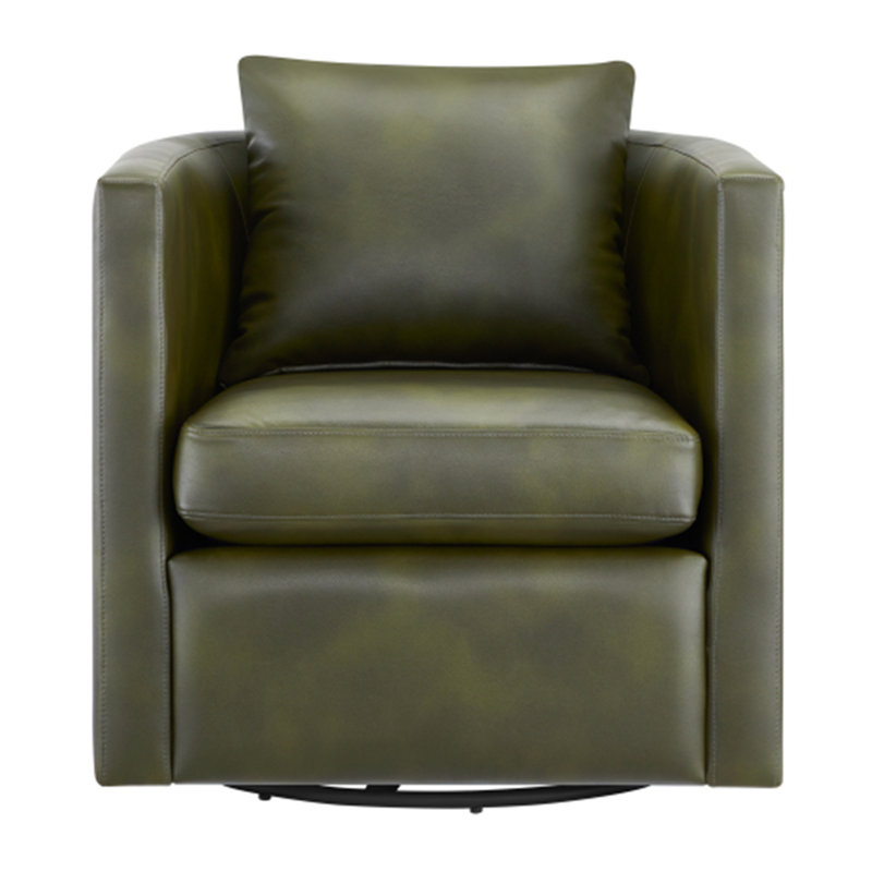 Fauteuil demi-tonneau Sutton, Vert