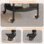 Table basse ronde avec roulettes-1540148488