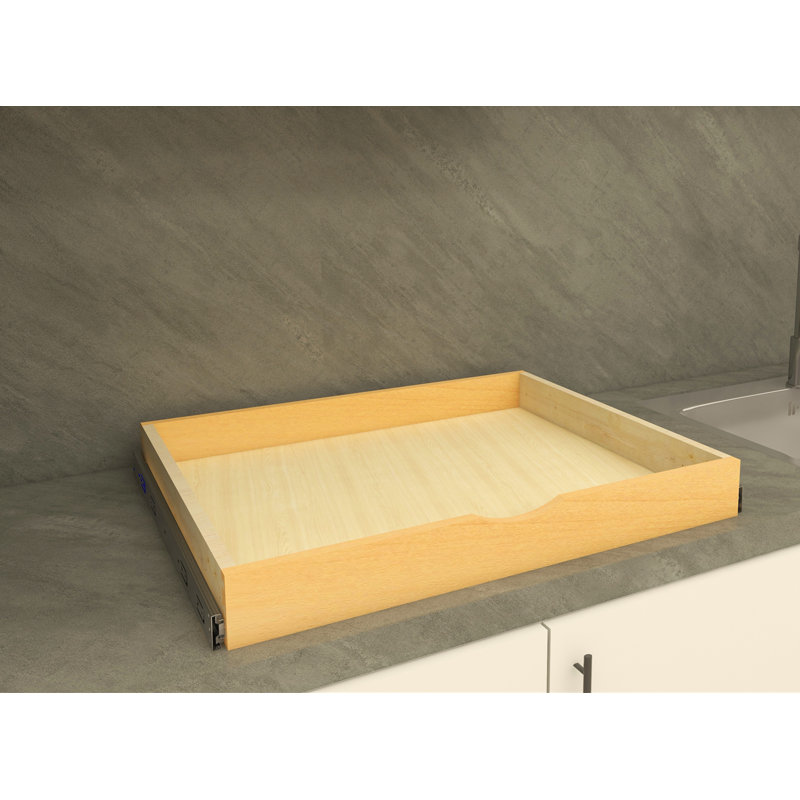Pull out drawers for cabinets side mount, Roll out tray for pantry Daiona, 27" W