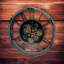 Millikan Metal Wall Clock