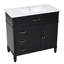 Meuble-lavabo avec tiroirs 36 po, 36 po avec lavabo-1356789673