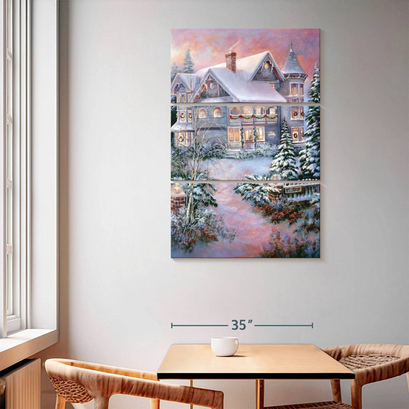 Lelend Christmas Past, 65" H x 42" W