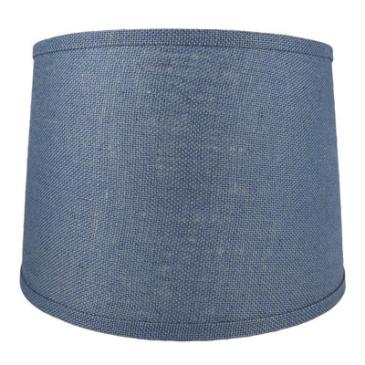 12'' W Burlap Drum Lamp Shade