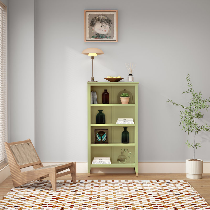Bookcase, Teal, (4 Shelves) 50" H x 27" W x 12" D