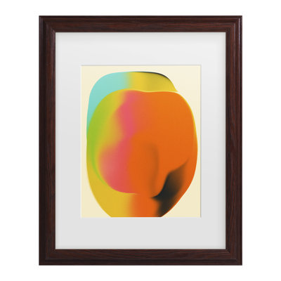 Art encadré bolognaise, bleuet