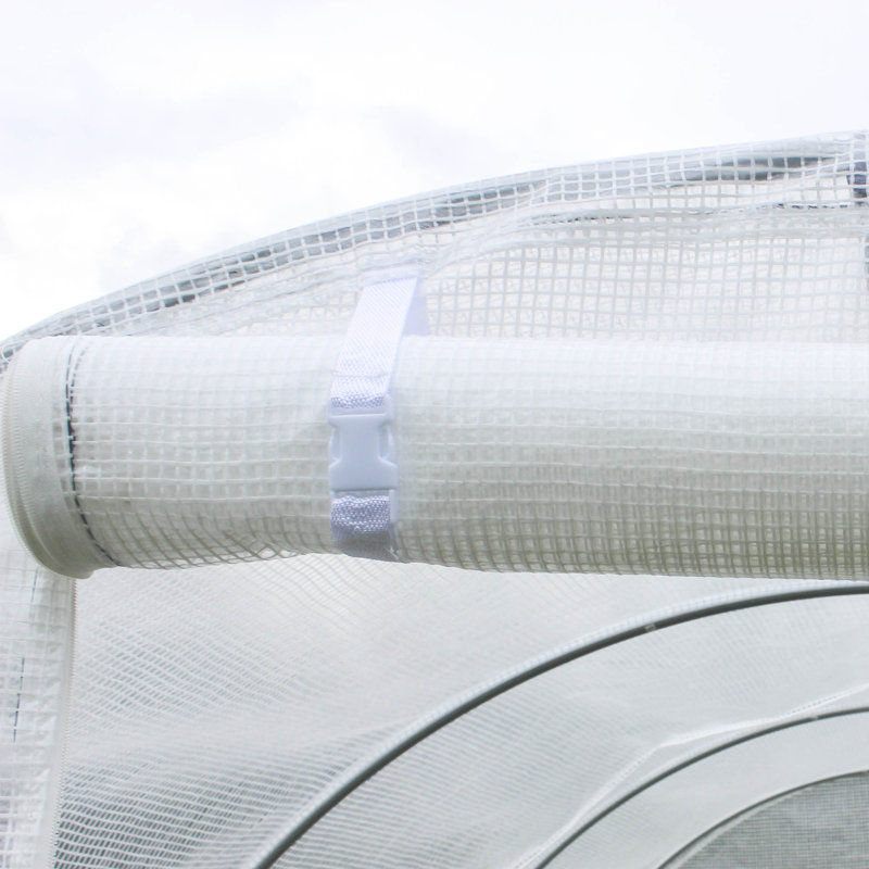 Bokamper 3 x 2 x 2m Polytunnel Greenhouse Replacement Cover ONLY White