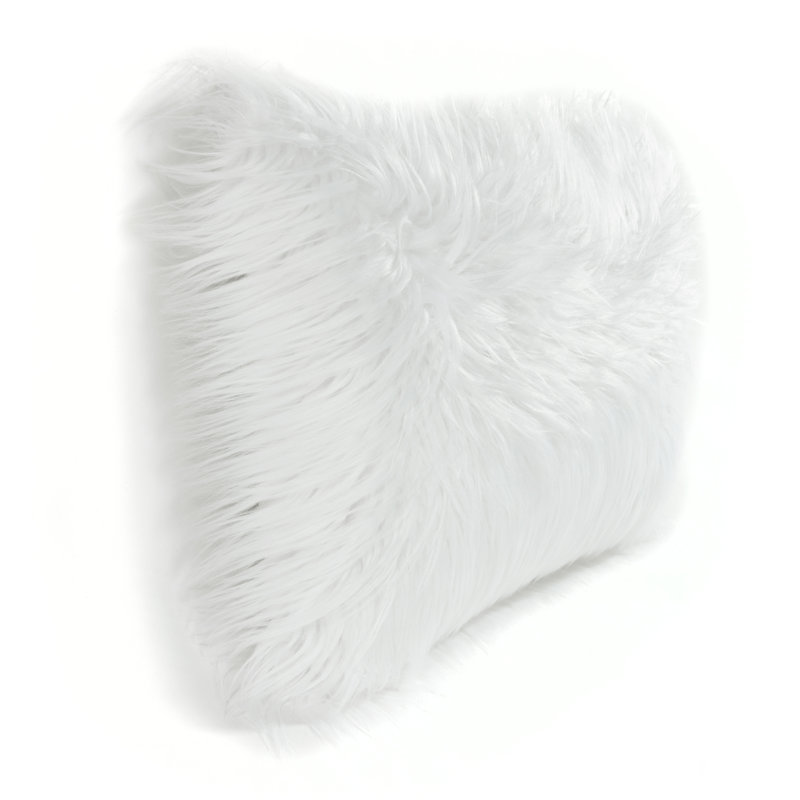 Throw Pillow Cover, White