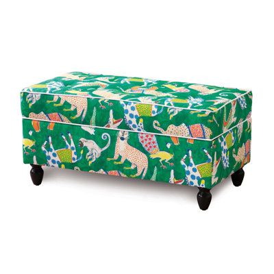 Repose-pieds rectangulaire avec rangement Hullabaloo