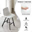 Tabouret de bar en tissu texturé Modern