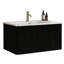 U047-Etna30w-305 Meuble-lavabo de salle de bain 30 po noyer rayé avec tiroir en céramique Etna-664041707