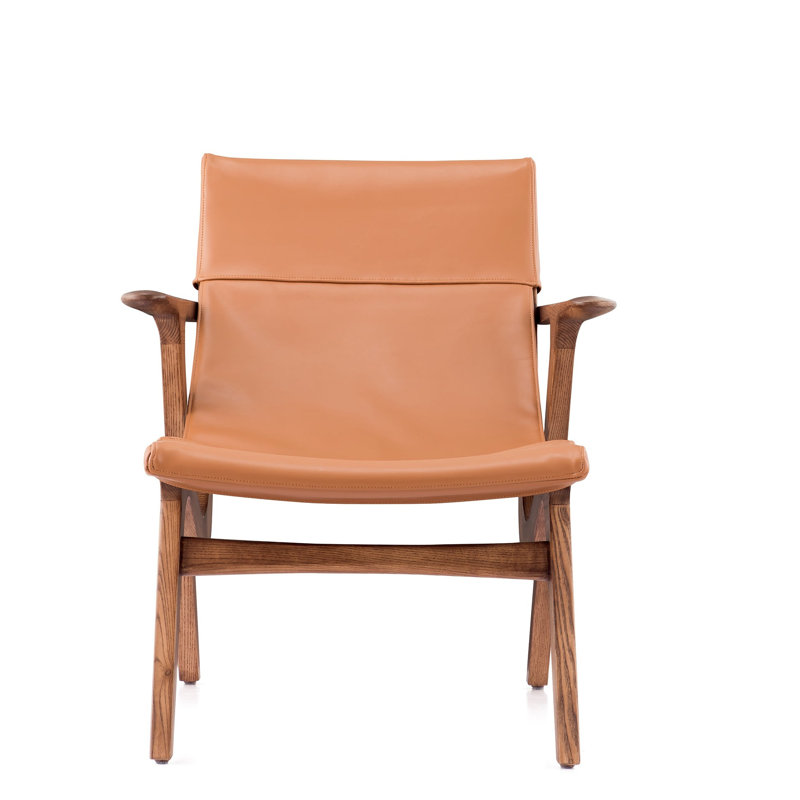 Faux Leather Armchair