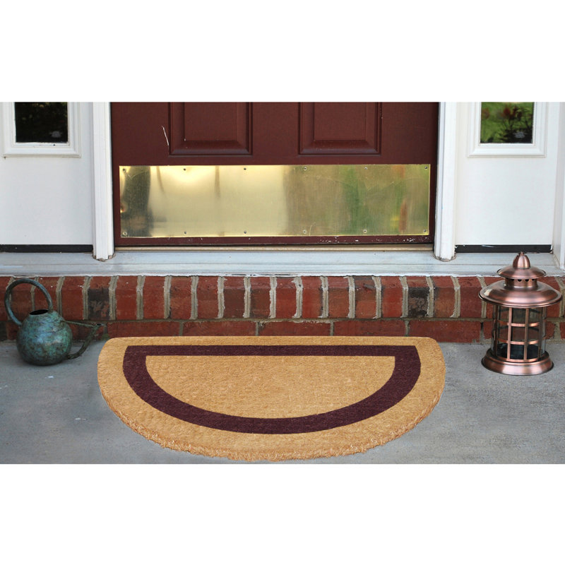 Tapis d'entrée antidérapant Bergstein 36 po x 22 po Bergstein, Brun