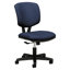 Chaise de bureau sans accoudoirs HON Volt, tissu, inclinaison centrale, noir-1351958946-1351959985-1351959976