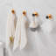 Sturdy and Durable Wall Mounted Bathroom Towel Hooks-115954488