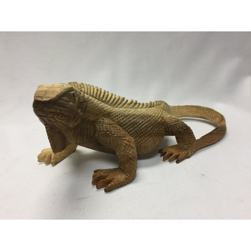 Iguane en bois Dennard