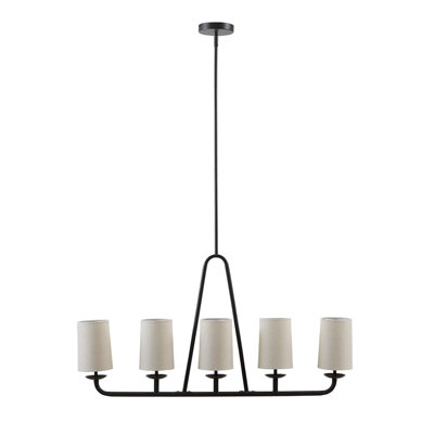 5-Light Linear Chandelier