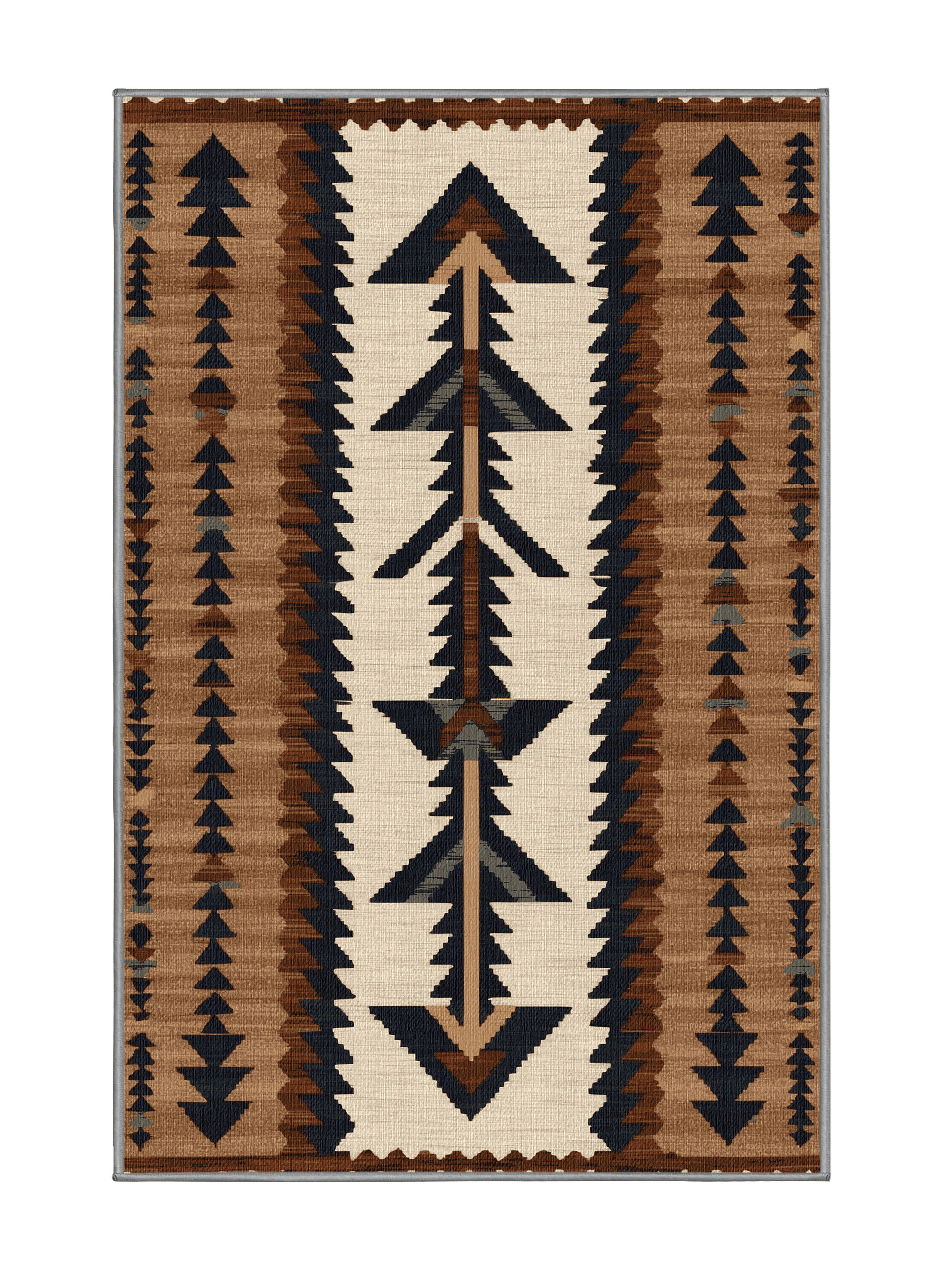 Dakota Fields Washable Trail Arrow Southwestern Area Rug | Wayfair