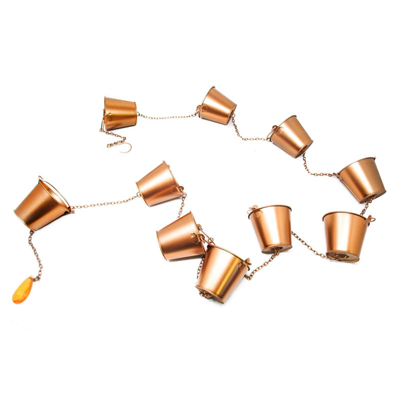 Metal Abstract Rain Chain