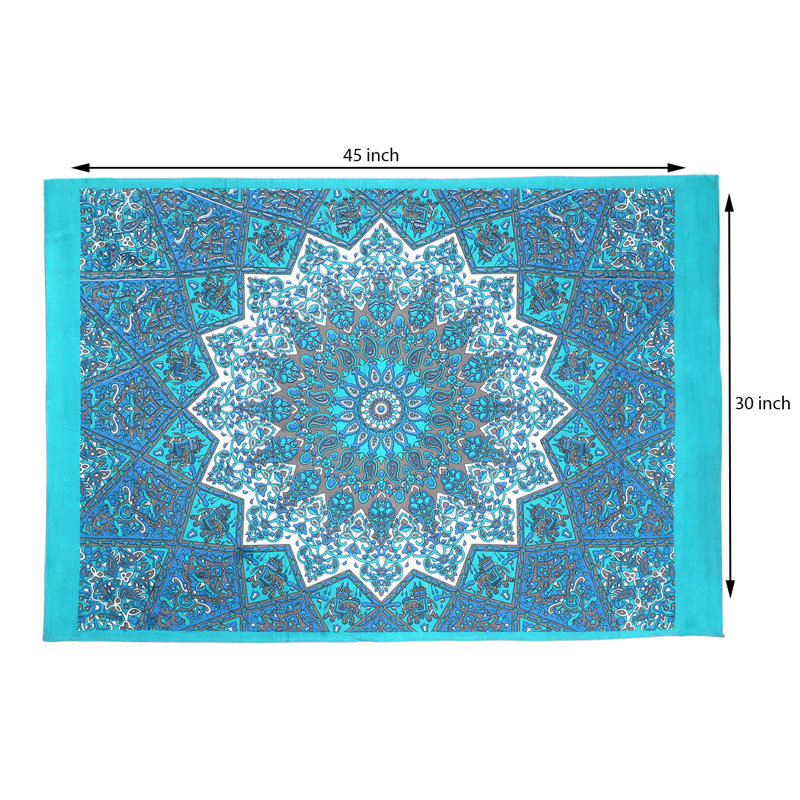 Tapisserie hippie en coton