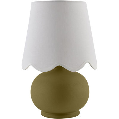 Momsen Scallop Ceramic Table Lamp