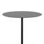 Symbol Contemporary Side Table in Concrete and Black