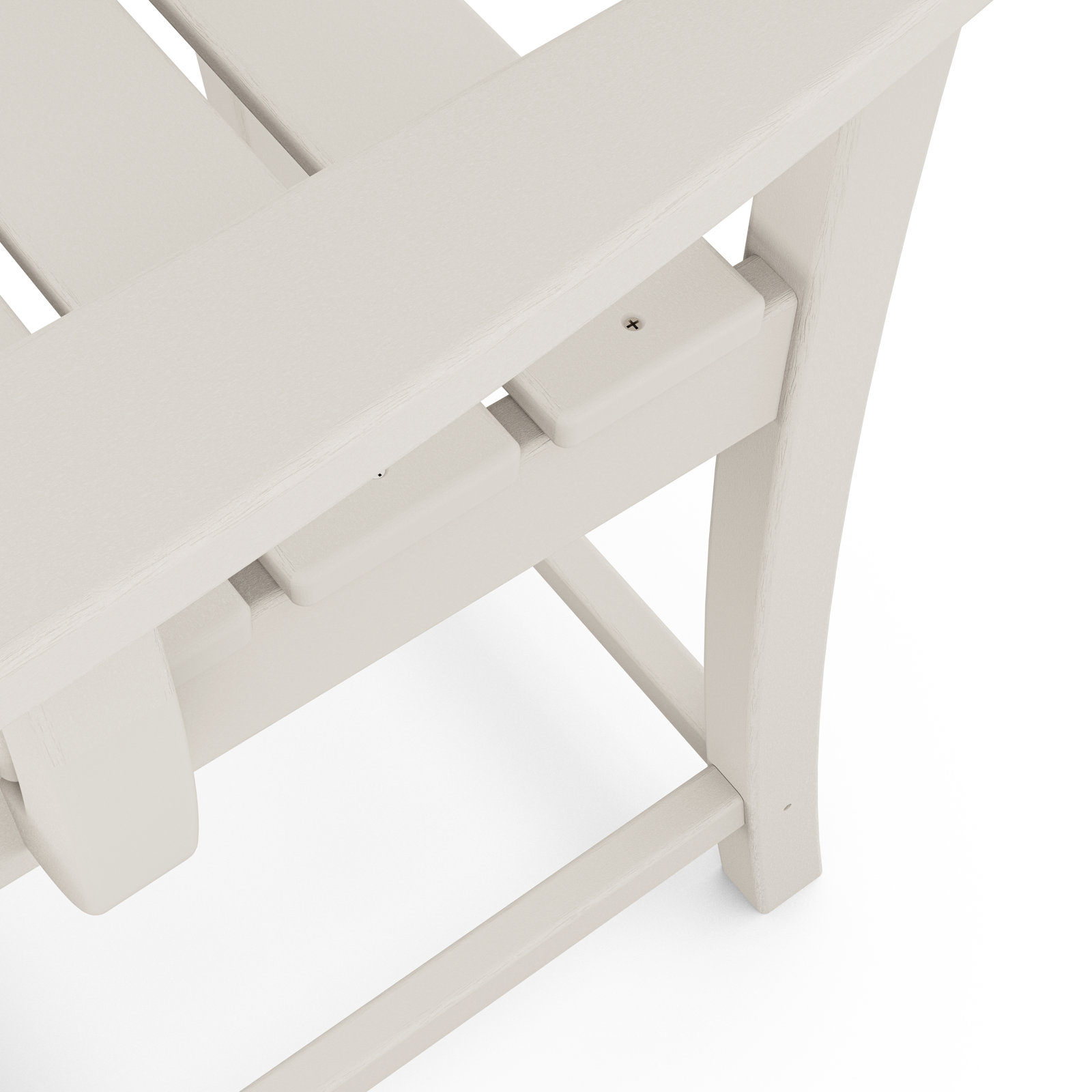 POLYWOOD® Lakeside Counter Patio Bar Stool, Sand