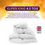 Linens Limited Bedtime Bliss Duvet, Made in the UK, All Year Round Quilt, Soft and Comfy, Hollowfibre, Machine Washable-111220623