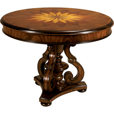 Clarkson Mahogany Round Solid Wood Dining Table
