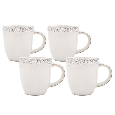 Mugs - Set of 4 - White