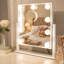 Rectangle LED Metal Mirror，Makeup Mirror with 9 LED Bulbs