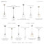 Luminaire suspendu en forme de pot à 1 lumière Alby-157329098
