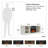 Fireplace TV Stand For Tvs Up To 55", white-1737288271